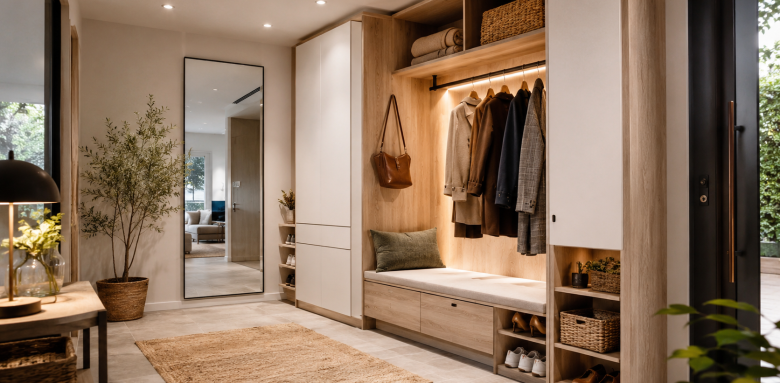 Dressing sur mesure entrée Nantes