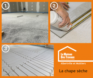 Chape sèche - maçon 73, carreleur 73, architecte 73, bureau d'étude 73, chauffagiste 73, plombier 73, électricien 73, peintre 73