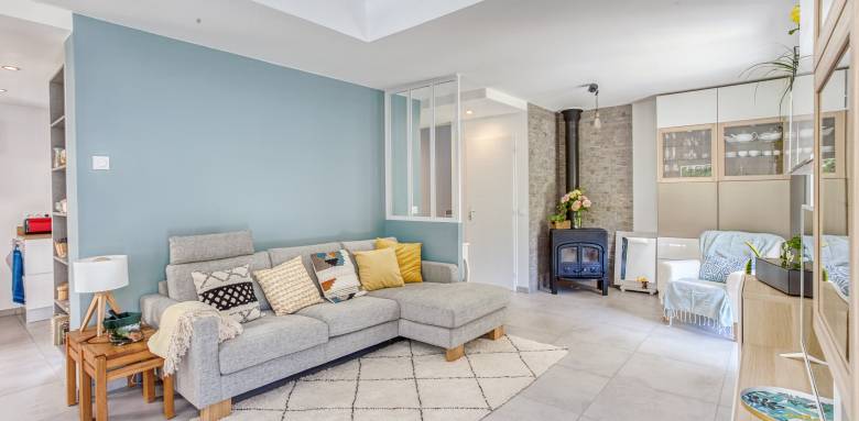 Rénovation de la pièce à vivre, dans le Grésivaudan