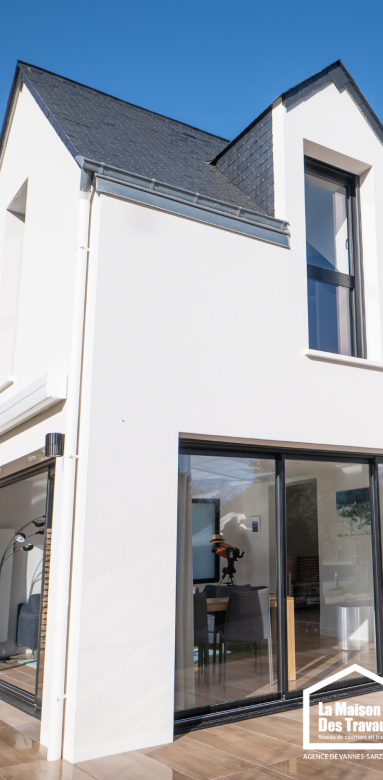 Extension et rénovation de maison à Vannes