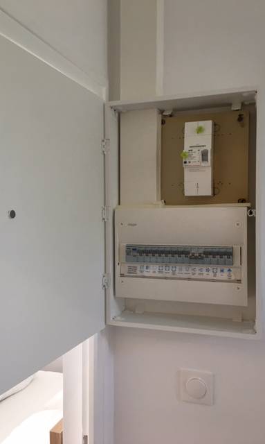 Rénovation électrique d'un studio à Nantes 44