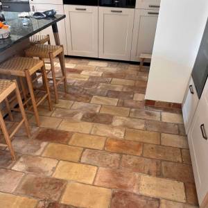 Tomettes ancienne pour carrelage cuisine