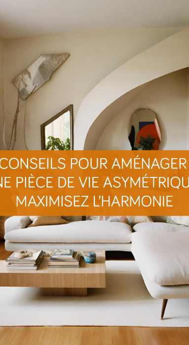 Conseils pour aménager une pièce de vie asymétrique : Maximisez l'harmonie