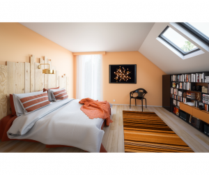 Aménager une chambre sous combles Olivet