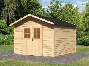 abri de jardin classique, en bois