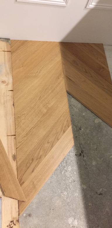  pose d'un parquet massif dans une maison Yvelines