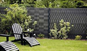 brise-vues en aluminium jardin