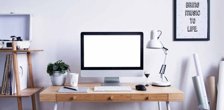 aménagement d'un salon avec un coin bureau Noisy-Le-Grand (93) 