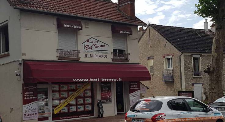 Rénovation d'une agence immobilière - Brie-Comte-Robert 77170