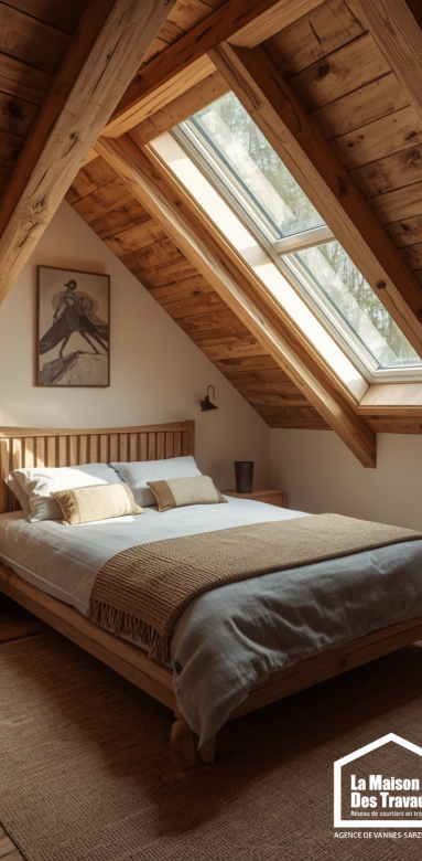 amenagement chambre dans piece existante