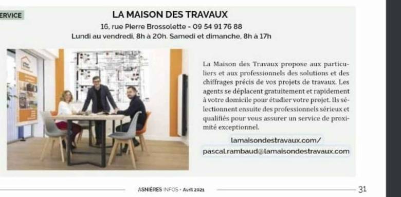 la maison des travaux d'Asnières