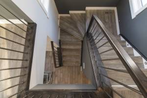 Déplacement d'un escalier dans une maison
