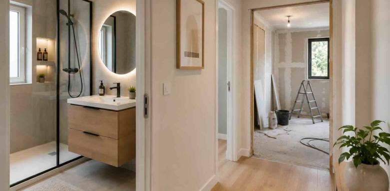 Travaux de rénovation de maison pièce par pièce chambre à Brignais 69530