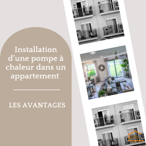 Installer une pompe à chaleur dans un appartement 