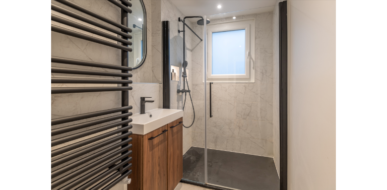 Photo réalisation Annecy douche à l'italienne 