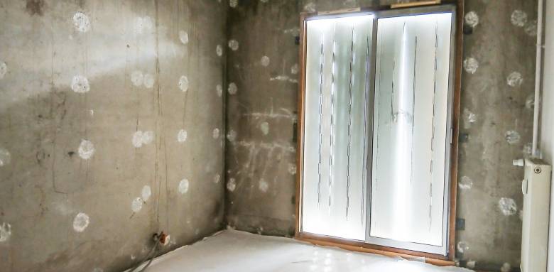 Isolation périphérique par l'intérieur d'un appartement à Toulouse