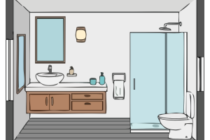 Rénover une salle de bain de 10m2 à Morteau