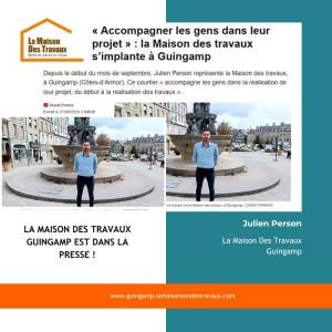 La Maison Des Travaux Guingamp dans la presse !