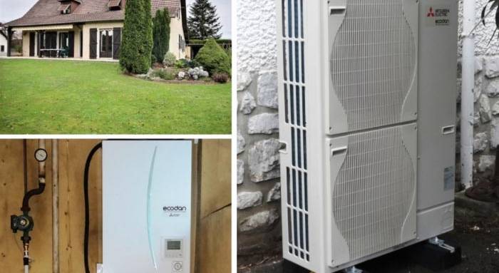 Pompe à chaleur air-eau