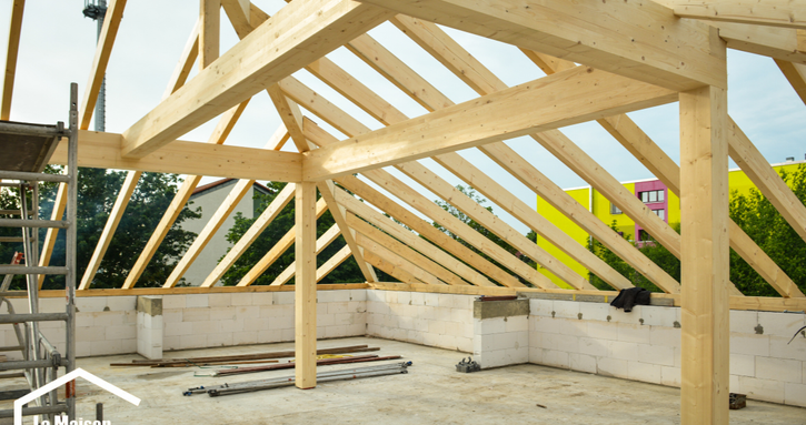 Création d'une charpente pour un local commercial 