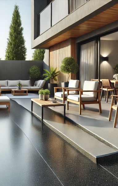 AMENAGEMENT DE TERRASSE MURET