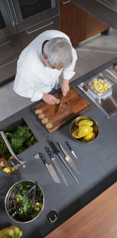 Plan de travail ajustable cuisine Arras