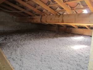 Isolation combles perdus avec ouate de cellulose