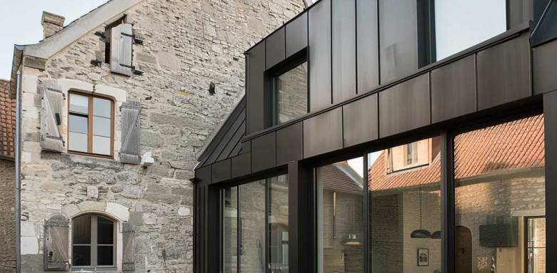 extension maison toiture
