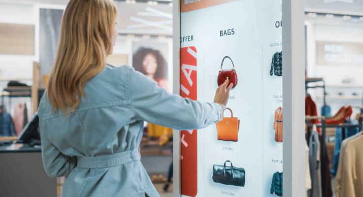 Magasin de vêtements à l'ère du phygital !