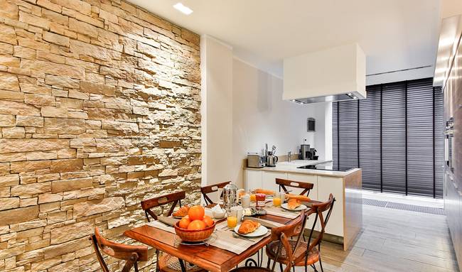 Pierre de parement cuisine