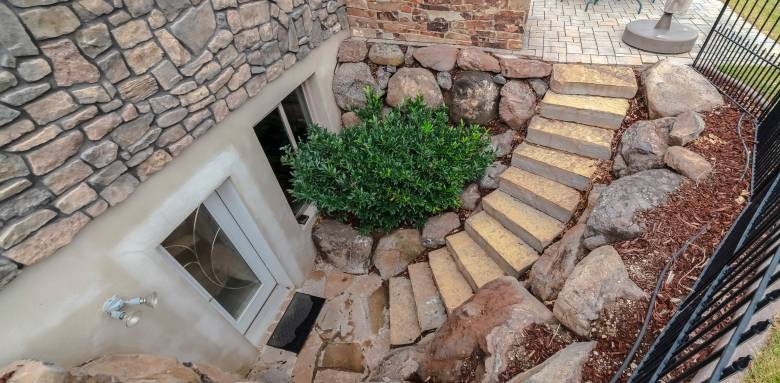 Un appartement en souplex.