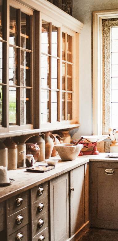 Cuisine rustique et moderne