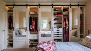 Dressing petite chambre