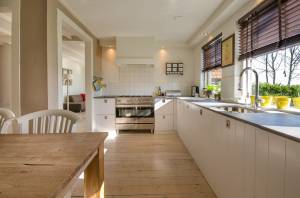 cuisine en I, cuisine en L, cuisine en U, implantation de cuisine, configuration de cuisine, rénovation de cuisine Clamart
