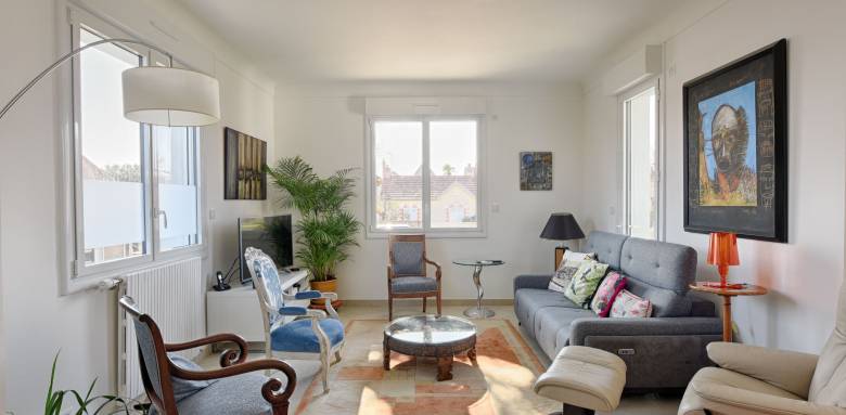 Aménagement d'un salon en longueur - Bourg-en-Bresse 01