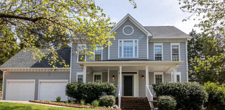 Façade d'une maison