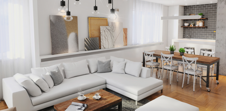 Aménagement appartement en longueur