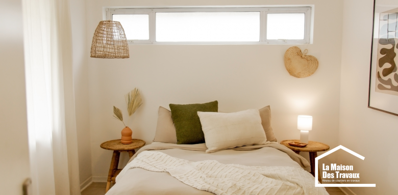 Aménagement chambre 9m² Strasbourg Sud