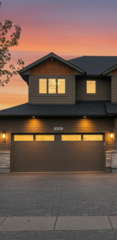 Construction d'un double garage