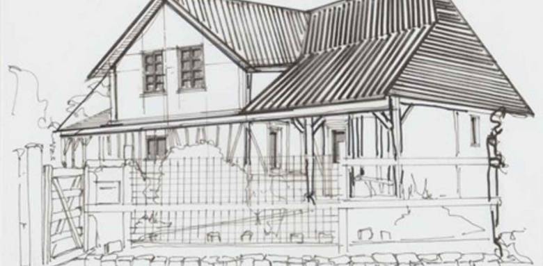 Dessin Architecte Aménagement de combles La Maison des Travaux Rouen