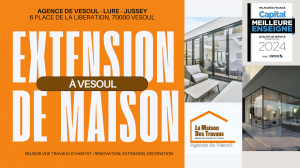 Extension de maison à Vesoul avec La Maison Des Travaux. Rénovation sur-mesure avec Gérald Schneider, courtier en travaux local.