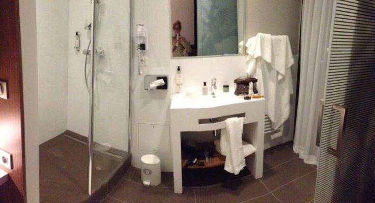 Chambres d'hôtel après travaux, Pontorson (50)