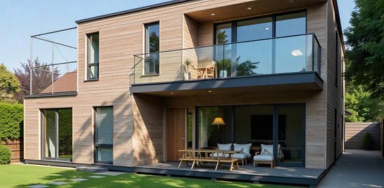 surélévation de maison à toit plat