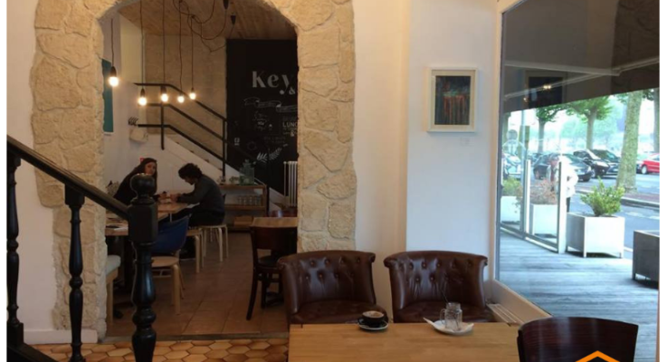Réfection des sols d'un restaurant à Caen