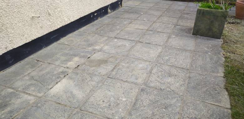Terrasse en béton