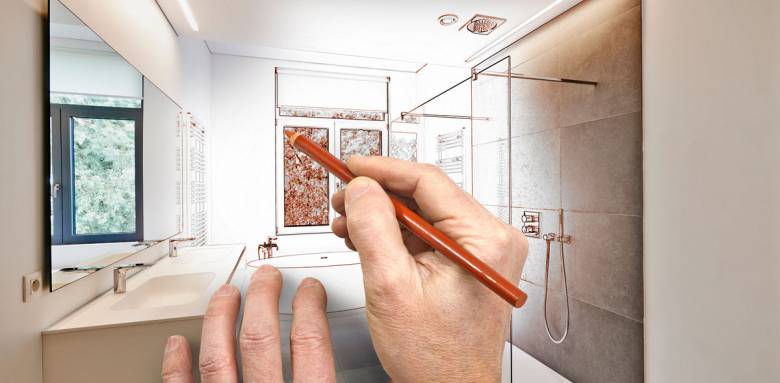 Salle de bains à Sceaux