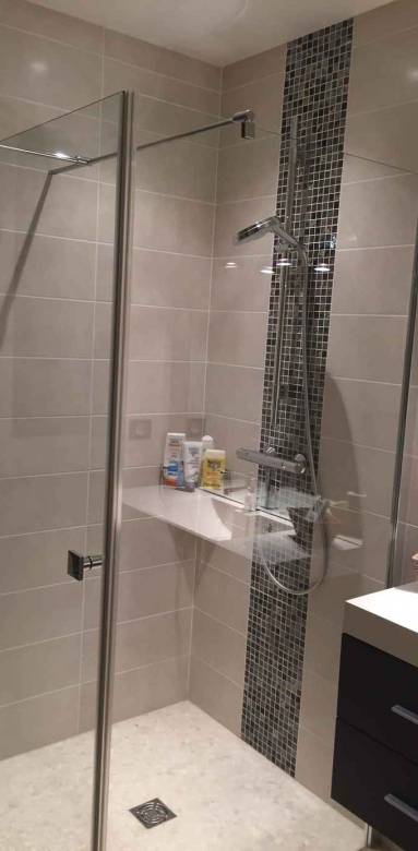 Installation d'une douche à l'italienne  - La Maison Des Travaux Saint Germain en Laye