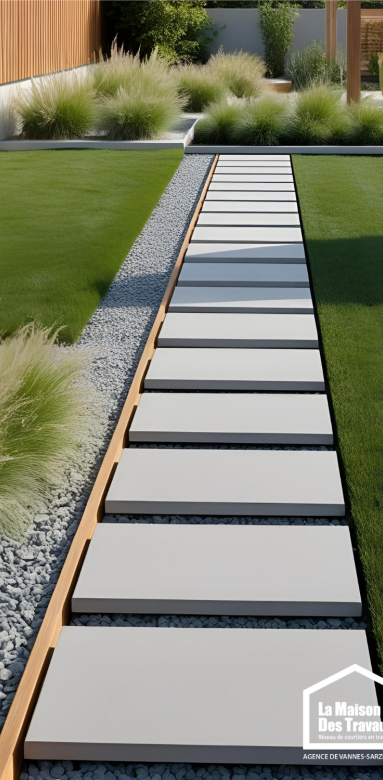 exemple jardin paysager entretien minimal