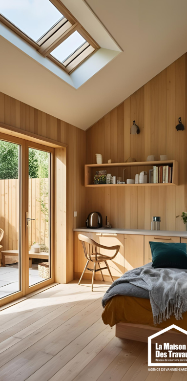 isolation toiture extension bois