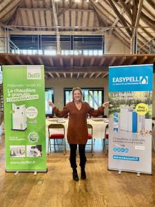 Carole GERMAIN, formée aux produits OKOFEN